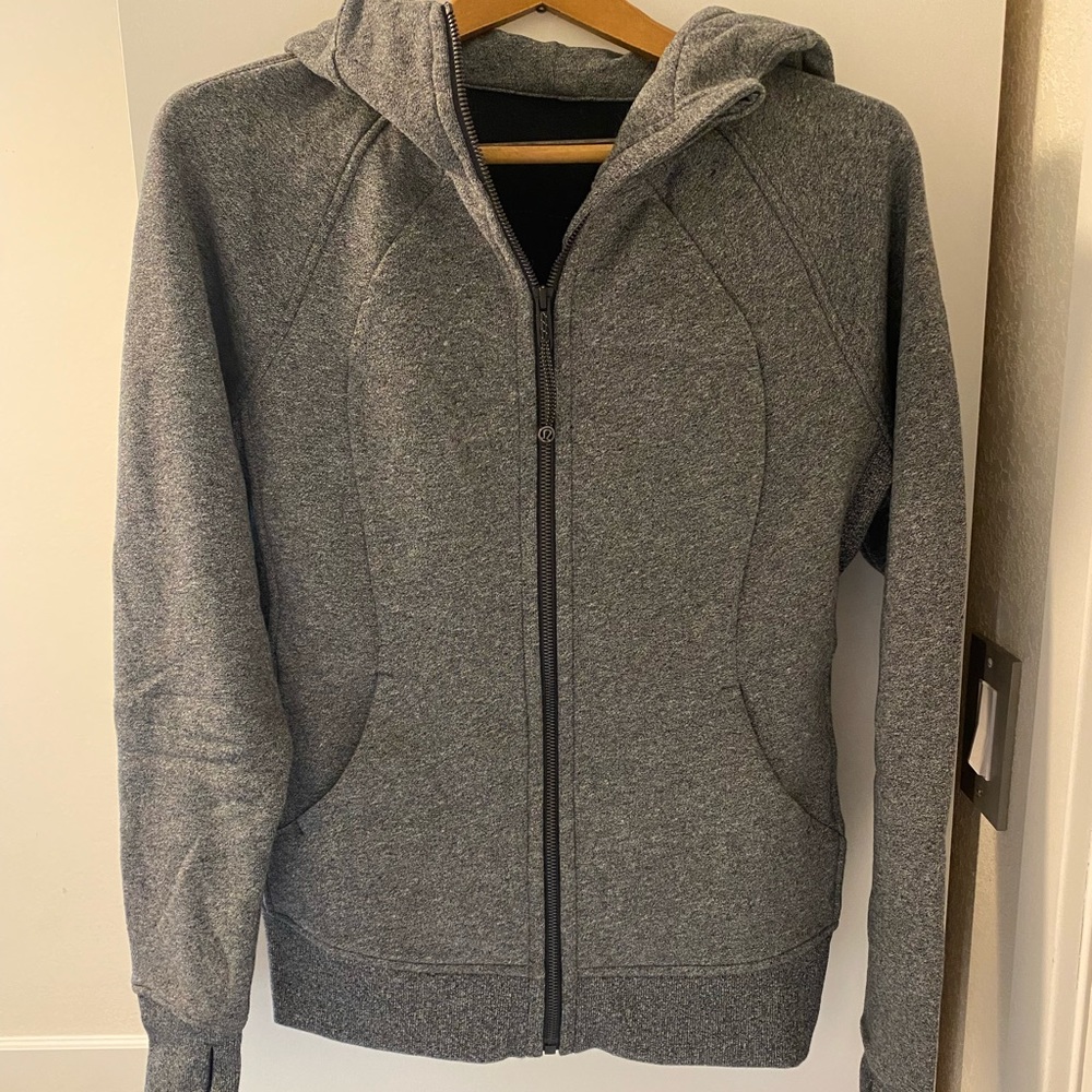 Lululemon Grey Scuba Hoodie NWOT